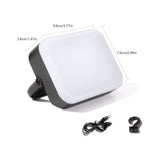MagnaGlow – Magnetische wiederaufladbare LED-Lampe mit rundem, kompakt Design – Schwarz