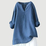 Nicole – Elegante Damen Tunikabluse – Blue