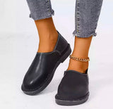 Nerry - Farbe Patch Schuhe – Schwarz