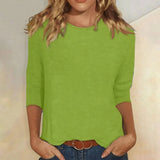 Stella – Klassisches Damen T-Shirt – Grün