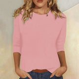 Stella – Klassisches Damen T-Shirt – Pink
