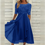 Lieselotte | Damen Festliches Abendkleid Hochzeitsgesellschaft – Festkleid Hochzeit 2026 – Hellblau