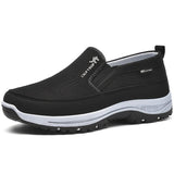 Manfred | Herren Wasserdichte Komfortschuhe Breite Zehenkappe – Herren Schuhe 2026 – Schwarz