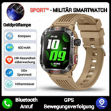 SPORT™ - MILITÄR SMARTWATCH – Gelbes Silikonarmband