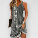 Tessa | Midi Kleid – Grau