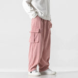 Sebastian - Cargo-Hose mit Taschen – Rosa