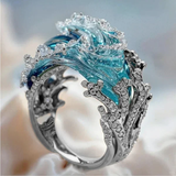 Ozeans Schwur Ring – Silber