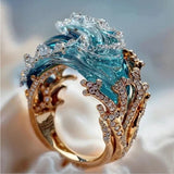 Ocean's Oath Ring – Gold