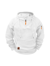 Erik™ – Klassischer Hoodie für Täglichen Tragekomfort | 1+1 gratis – Weiß