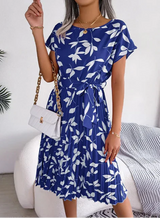 Lilienne | Schickes Sommerkleid – Königsblau