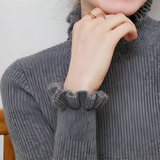Cherry | Modischer und müheloser Winterpullover – Grau