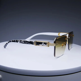 Iva | Moderne Polarized-Sonnenbrille – Honiggelb