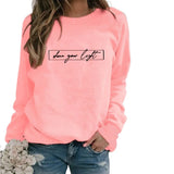 Mischa - Baumwoll-Sweatshirt – Rosa