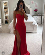 Tifanny – Satijnen Avondjurk für glamouröse Nächte – Rot