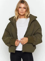 Leichte Damen Pufferjacke - Sofia – Grün