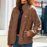 Gemütliche und warme Fleecejacke | Ideal für alle Jahreszeiten – Braun