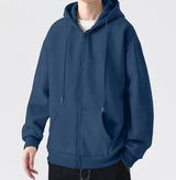Stef – lässiger herren-hoodie – Blau