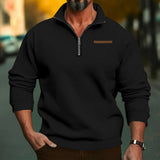 Kuscheliger Fleecepullover | Ideal für entspannte Tage – Schwarz