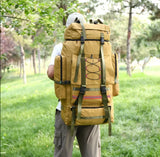 Herren Taktisch Geräumig Outdoor Wanderrucksack | Reise – Khaki