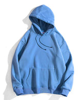 Stephan – lässiger herrenhoodie – Blau