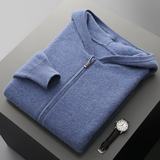 Dennis™ - Luxuriöser Casual-Hoodie – Blau