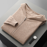 Dennis™ - Luxuriöser Casual-Hoodie – Kamel