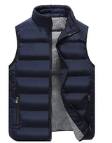 Moritz | Premium Steppweste – Blau