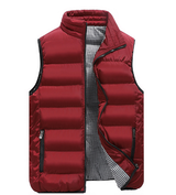 Moritz | Premium Steppweste – Rot