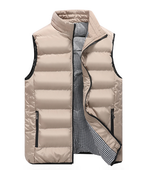 Moritz | Premium Steppweste – Beige
