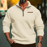 Kuscheliger Fleecepullover | Ideal für entspannte Tage – Aprikose
