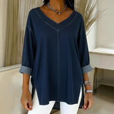 Rellaine – Stilvolle Freizeitbluse – Marineblau