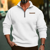 Kuscheliger Fleecepullover | Ideal für entspannte Tage – Weiß