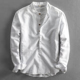 Oliver | Leinen Bluse – Weiß