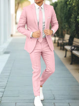 Herren Strand Hochzeitsgast Anzug | Rosa – Rosa