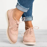 Oxford-Schuhe mit modernem Komfort | Ideal für den täglichen Gebrauch – Rosa