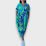 Taisia – Lässiges Kleid mit Charakter – Grün