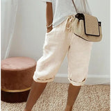 Klaudija - Leinen Gemak Kurz – Beige
