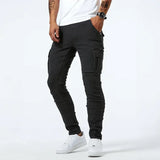 Darnic - Premium Stretch-Cargo-Jeans – Schwarz