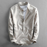 Oliver | Leinen Bluse – Khaki