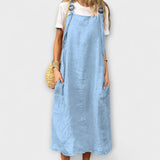 Mirta Denim Overalls – Hellblau