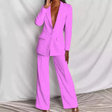 Bryanne - Klassisches Kostüm-Set für Damen – Rosa01