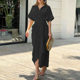 Yasmina | Das neue modische Sommerkleid – Schwarz