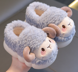 Süße Flauschige Hausschuhe für Kinder - FluffySteps – Hellblau