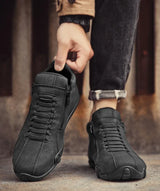 Belle™ – Lässige Kurze Stiefel  mit Seitlichem Reißverschluss – Schwarz