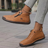 Alida™ – Moderne Orthopädische Komfort-Sneaker – Braun