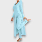 Seyra – Eleganter Zweiteiler – Himmelblau