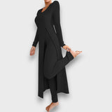 Seyra – Eleganter Zweiteiler – Schwarz