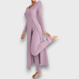 Seyra – Eleganter Zweiteiler – Violett
