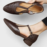 Heleina – Orthopädische Lederschuhe – Braun