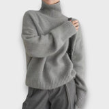 Elandra – Rollkragenpullover – Grau
